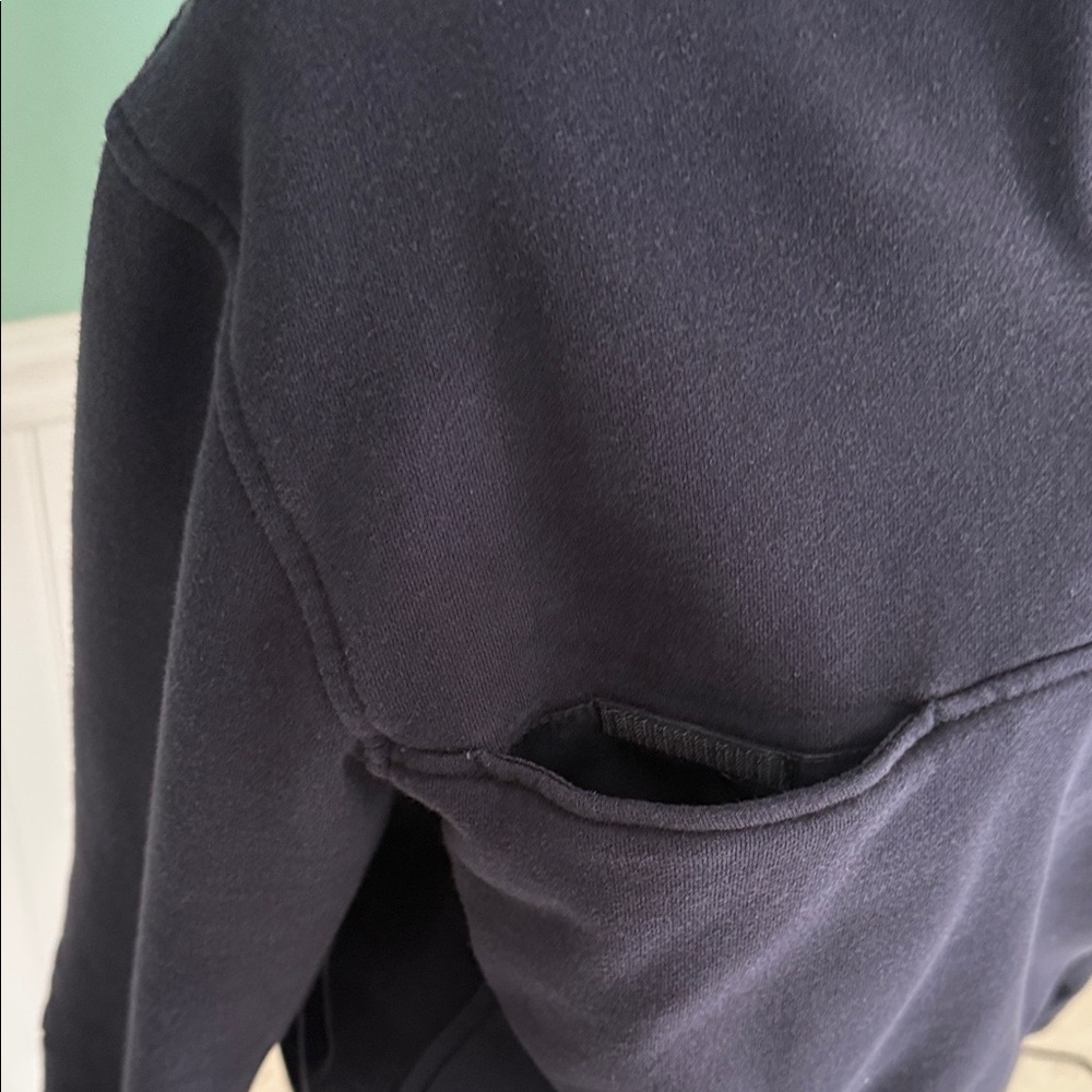 5.11 Tactical Women’s Navy Quarter-Zip Sweatshirt - Picture 2 of 6